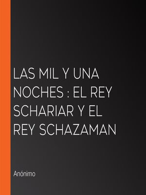 cover image of Las mil y una noches